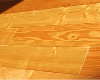 6" Douglas fir flooring.