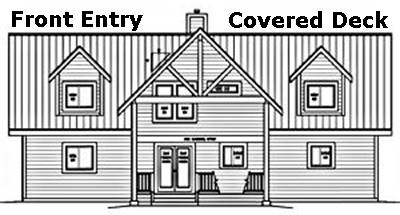 Buckthorn model - front elevation