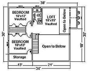 Astoria - Upper level with loft