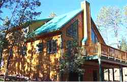 Larkspur with exterior fireplace, optional loft dormer