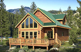Sweetflag Model - Upgraded Plan with loft gable dormer