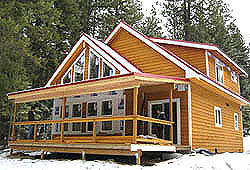 Sweetflag Model - optional dormers and covered deck