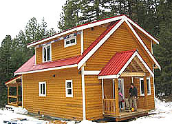 Sweetflag - optional loft dormers and covered deck