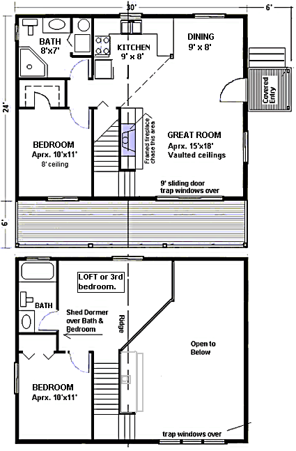 Trillium floor plans