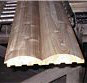 Log siding profile, 8" pine or cedar