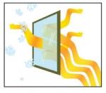 Premium "Low-E" insulated window glass